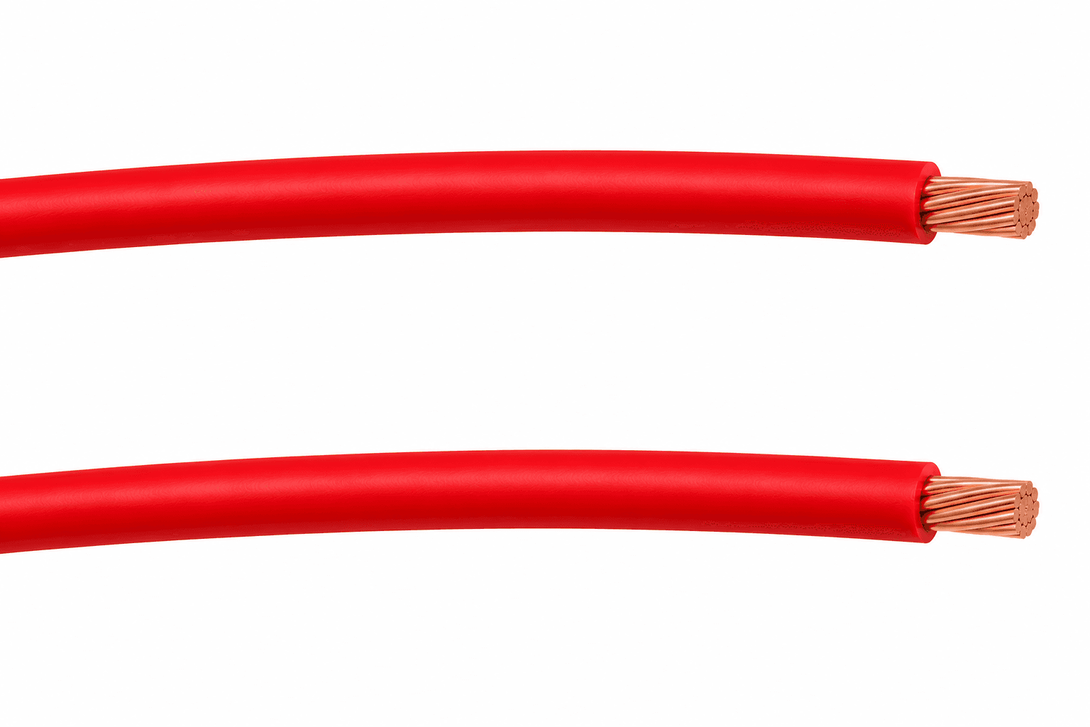 8 AWG Wire Red