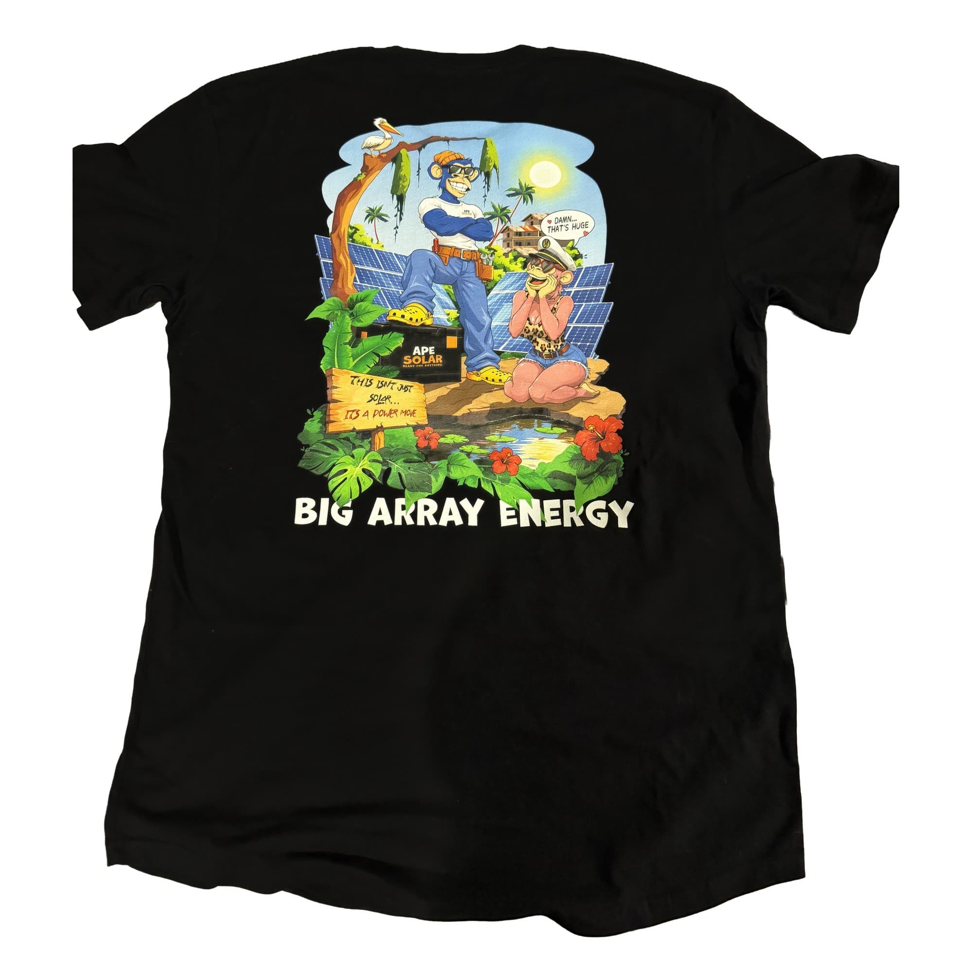 Big Array Energy Tee, Black