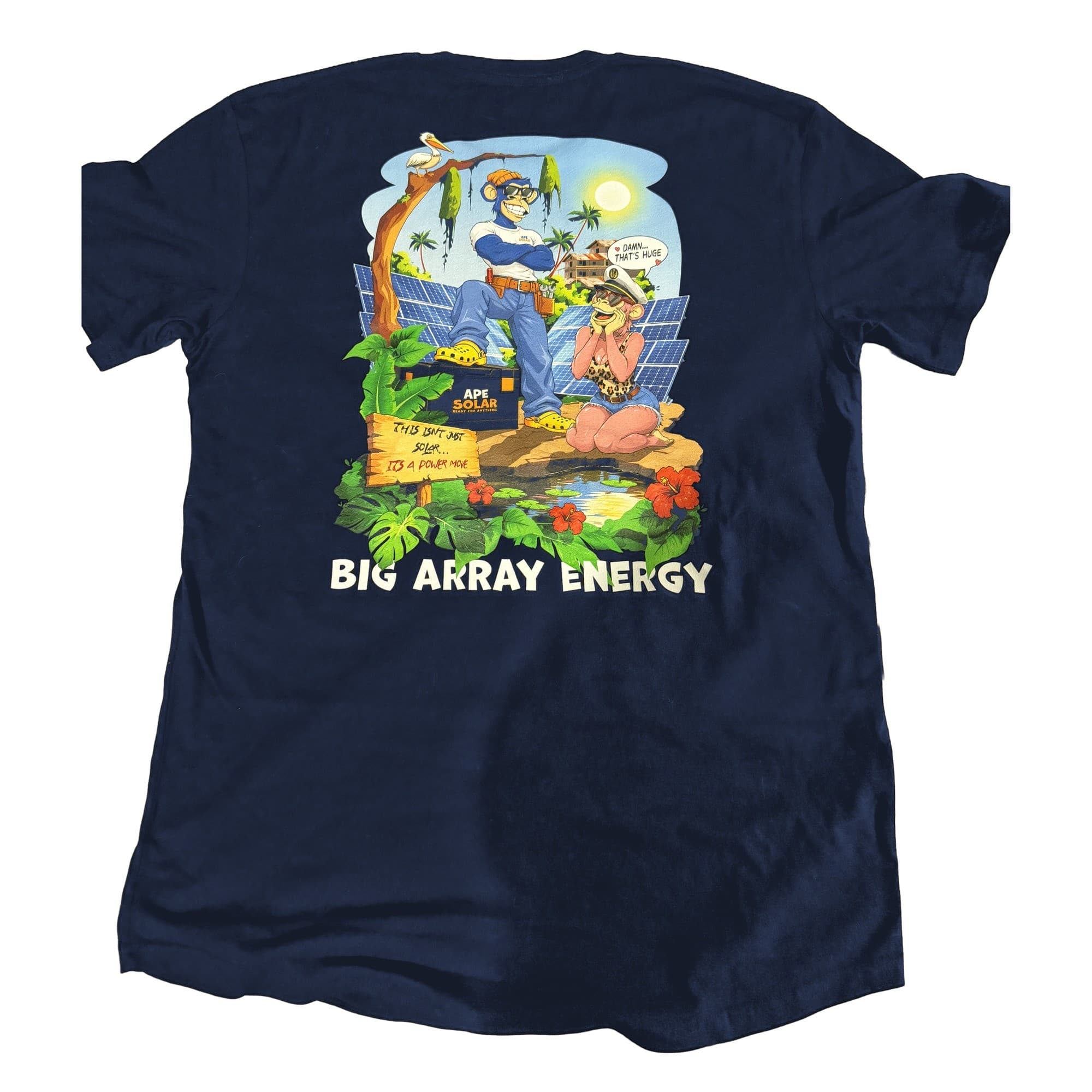 Big Array Energy Tee, Navy