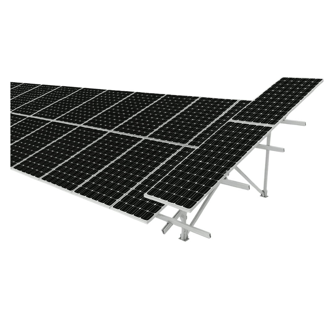 Chiko GroundFlex U2V Ground-Mount Kit, 10-Panel (Ground Screws)