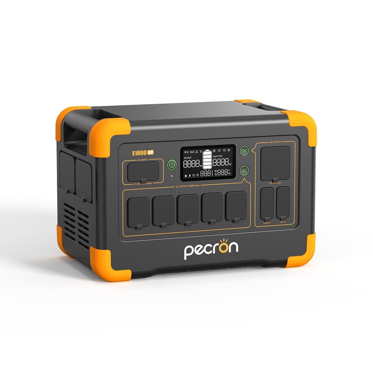 Pecron E1000LFP Portable Power Station (1024Wh, 1800W)